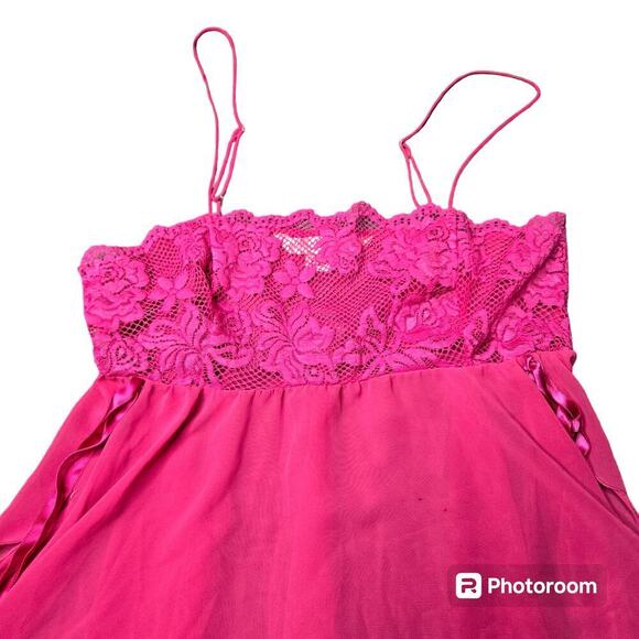 Victoria's Secret Vintage Pink Babydoll Slip - Picture 2 of 8